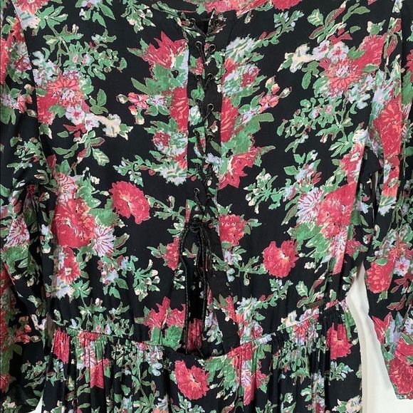 Floral Element Babydoll Dress Sz S - Picture 7 of 11